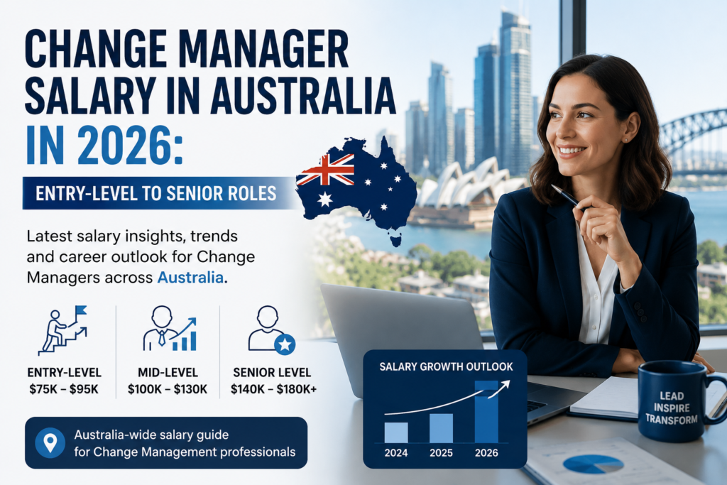 Australia Change Manager Salary Guide for 2026