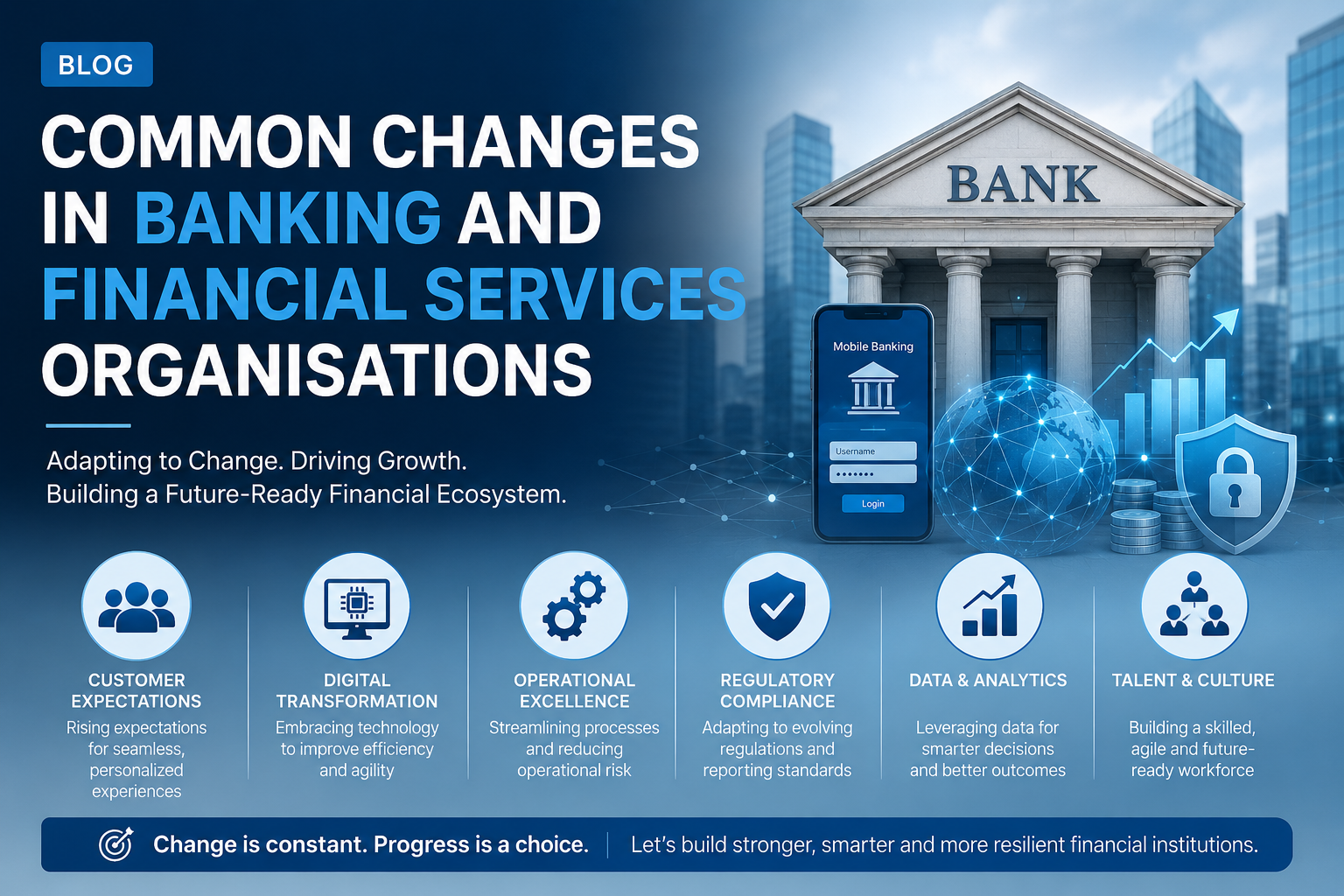 change management in banking and financial services Australia