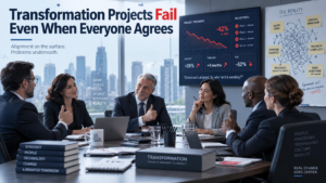 Transformation Projects Fail Even When Everyone Agrees