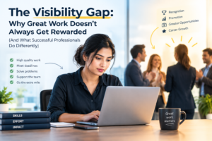 The Visibility Gap: Why Great Work Doesn't Always Get Rewarded (And What Successful Professionals Do Differently)