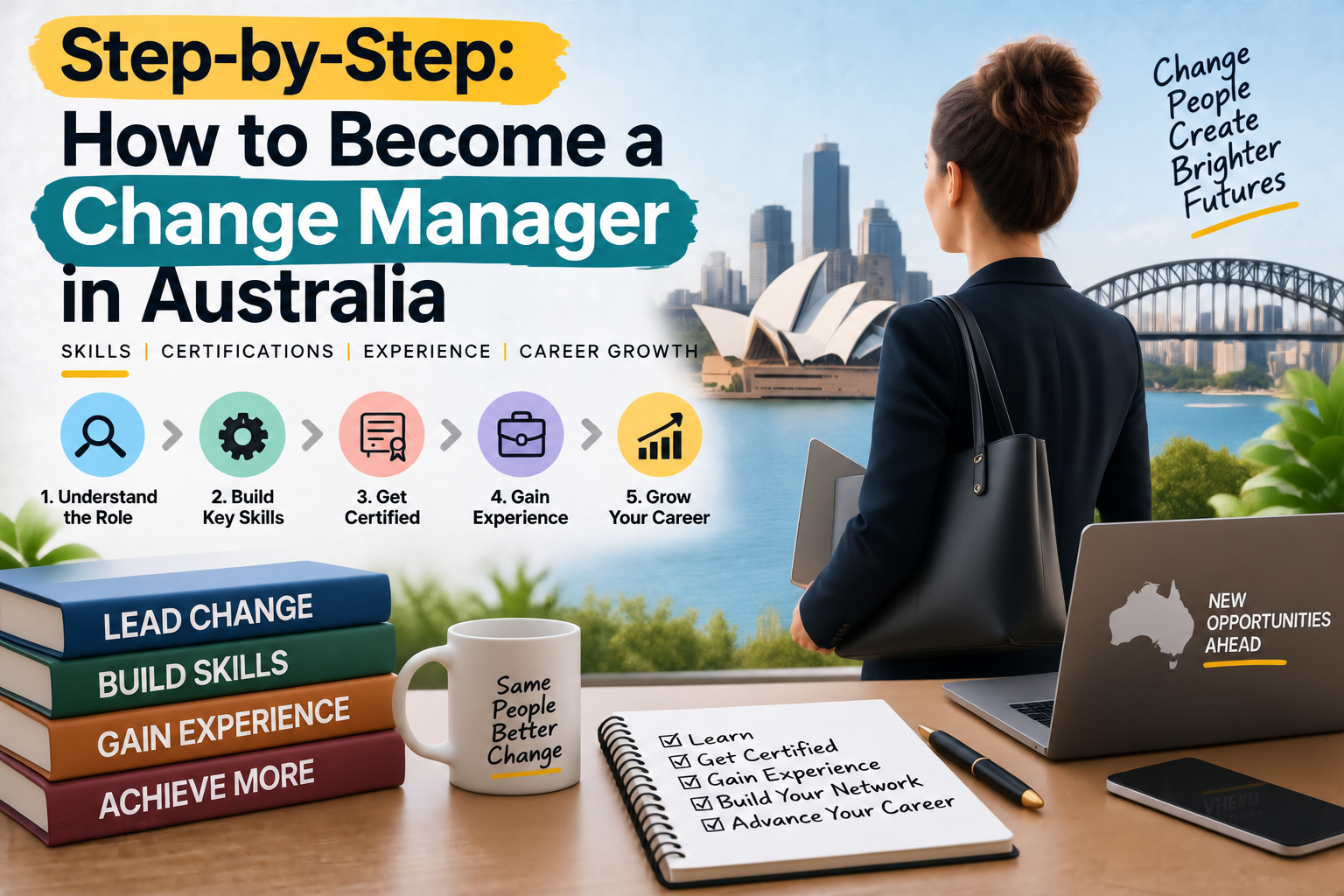 how to become a change manager in Australia